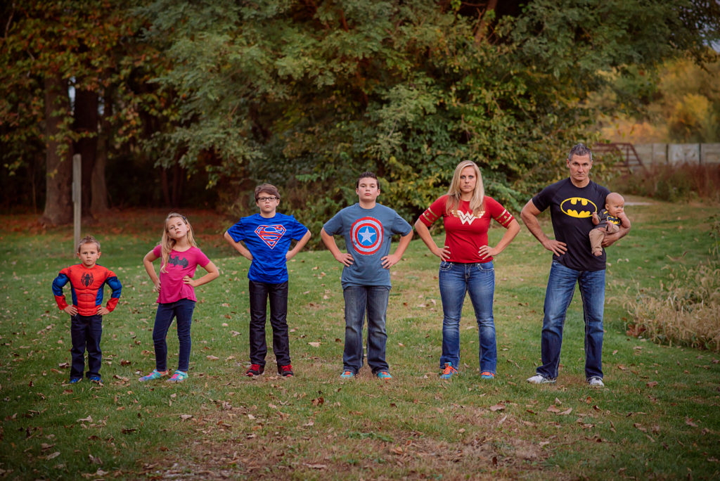 Buckley Fam Superhero